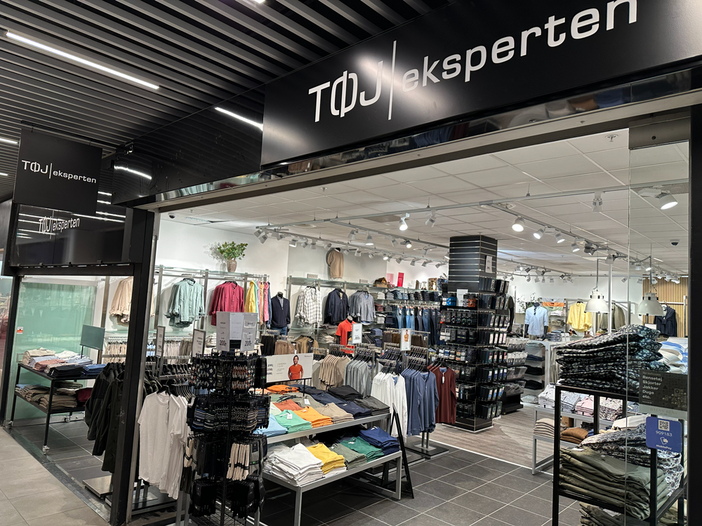 Facadebillede af tøjeksperten Glostrup