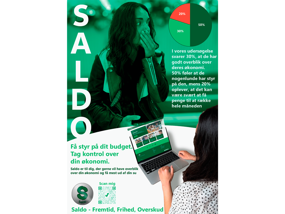 Plakat til fiktiv virksomhed