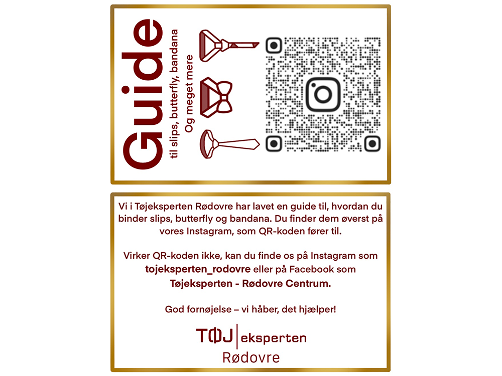 billede af Visitkort forside og bagside