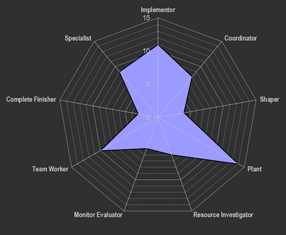 Billede af Belbin test